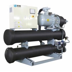 Screw type water source heat pump unit